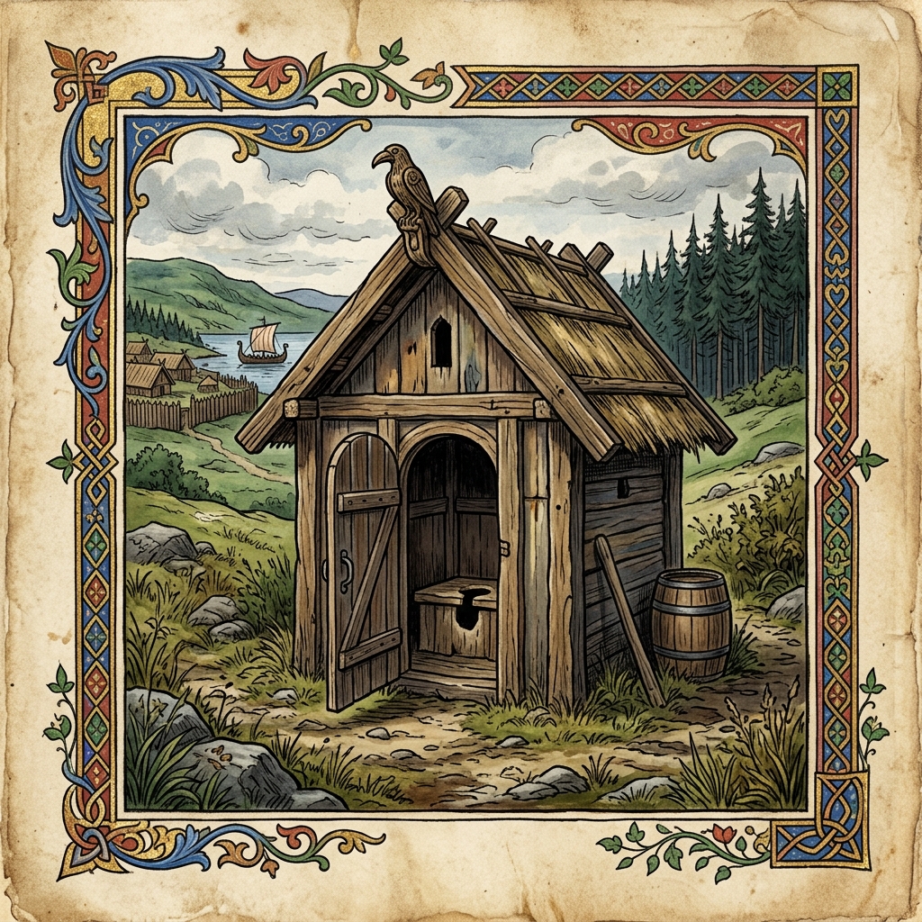 Wooden Viking toilet huts – a glimpse into Viking hygiene in the Middle Ages