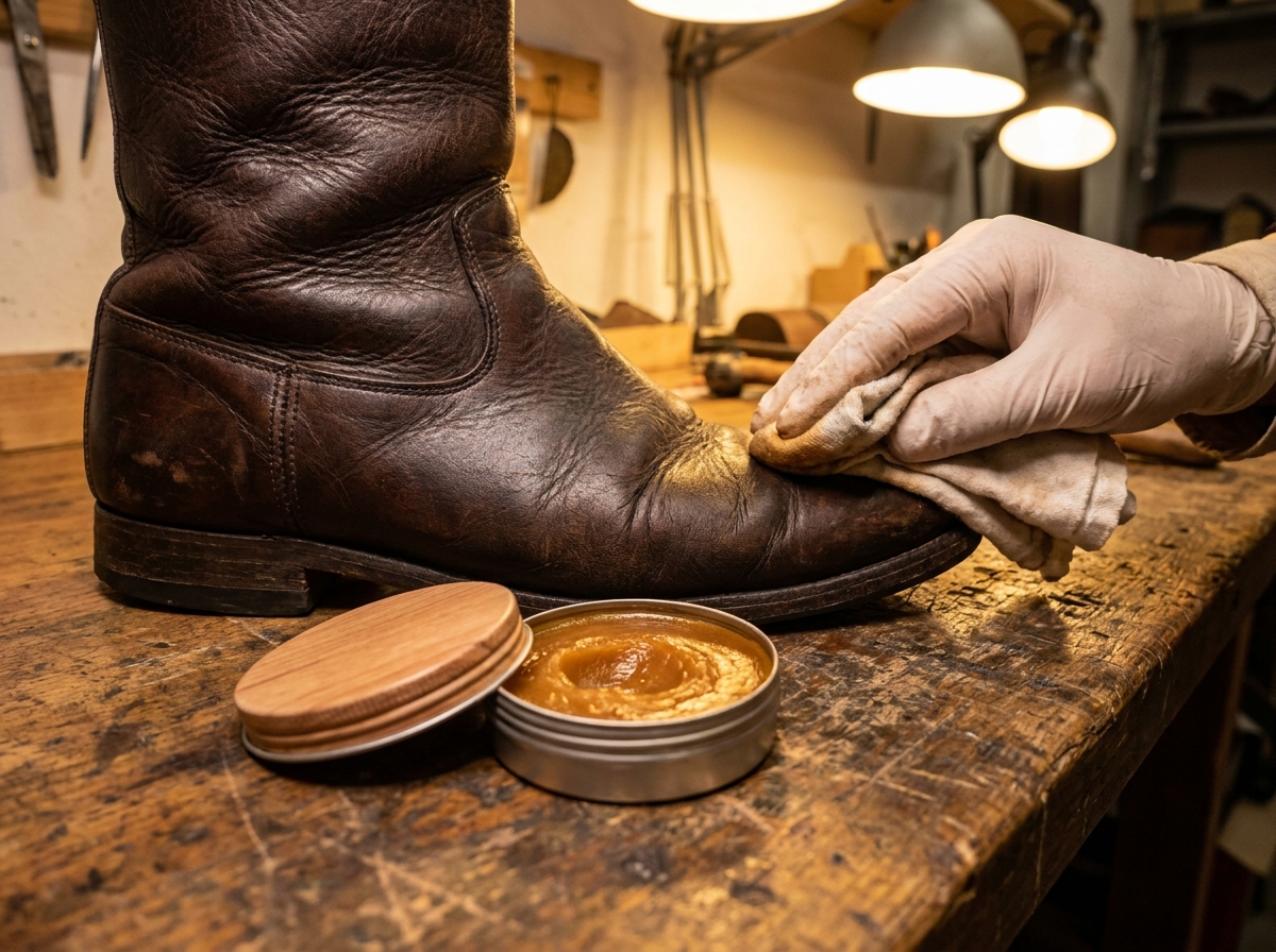 Pflege und Haltbarkeit: So bleiben Lederstiefel lange schön