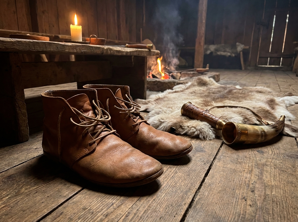 Wikinger Stiefel: Schuhwerk des Frühmittelalters