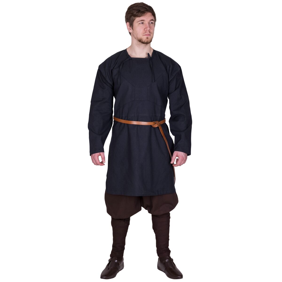 Viking Tunic, Viborg Reconstruction, dark blue XXL