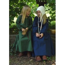 Children medieval dress, petticoat Ana, blue