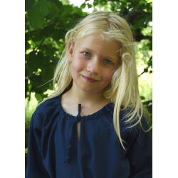 Children medieval dress, petticoat Ana, blue