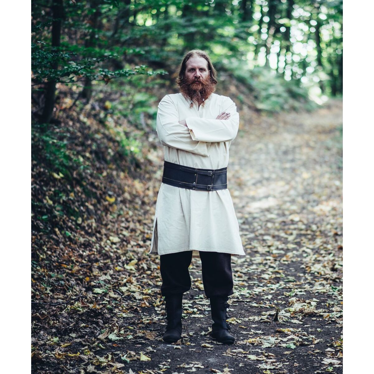 Classic Viking Tunic "Thor" Natural L