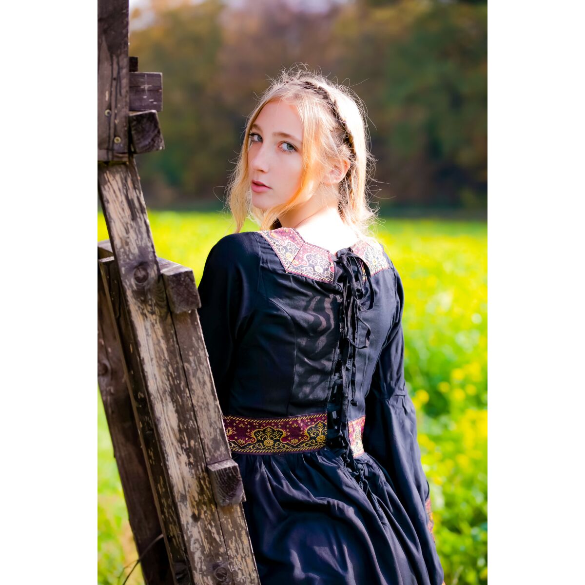 Noble viscose dress black XS
