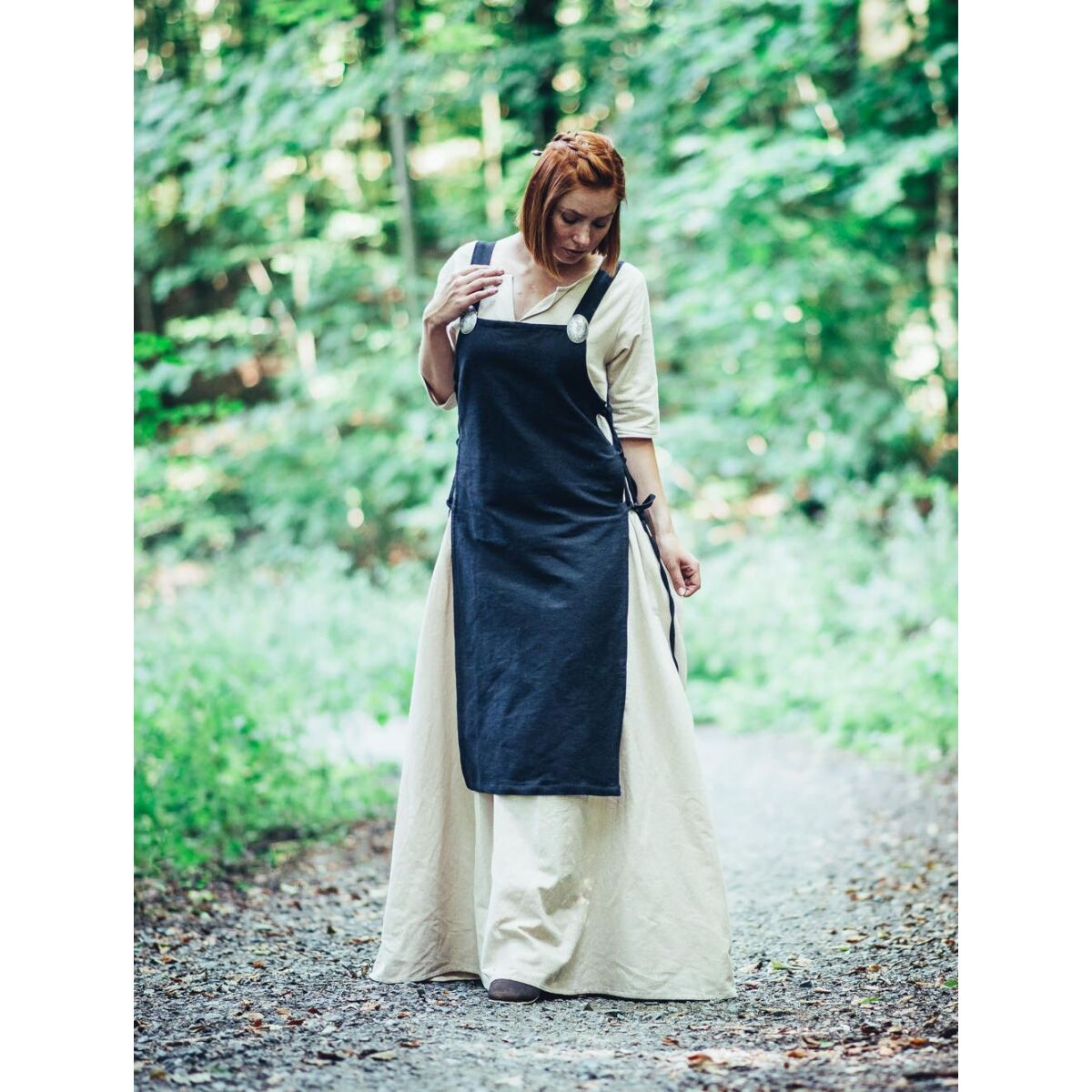 Viking dress "Aleiga" Black SM