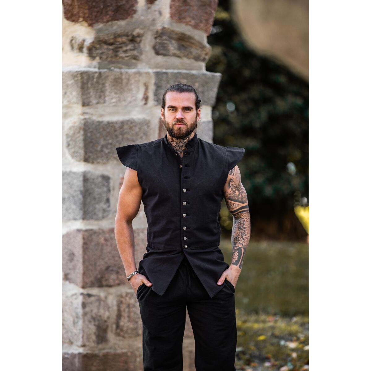 Classic doublet Black "Charles" L