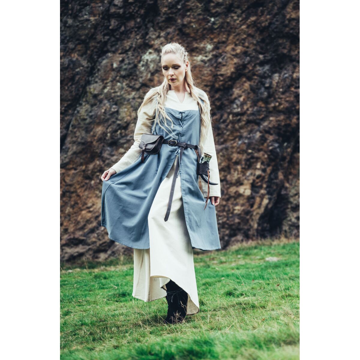 Viking Overdress Blue "Inka" XXL/XXXL