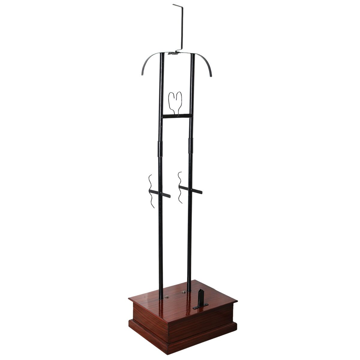 Full Armour Display Steel Stand Hardwood box