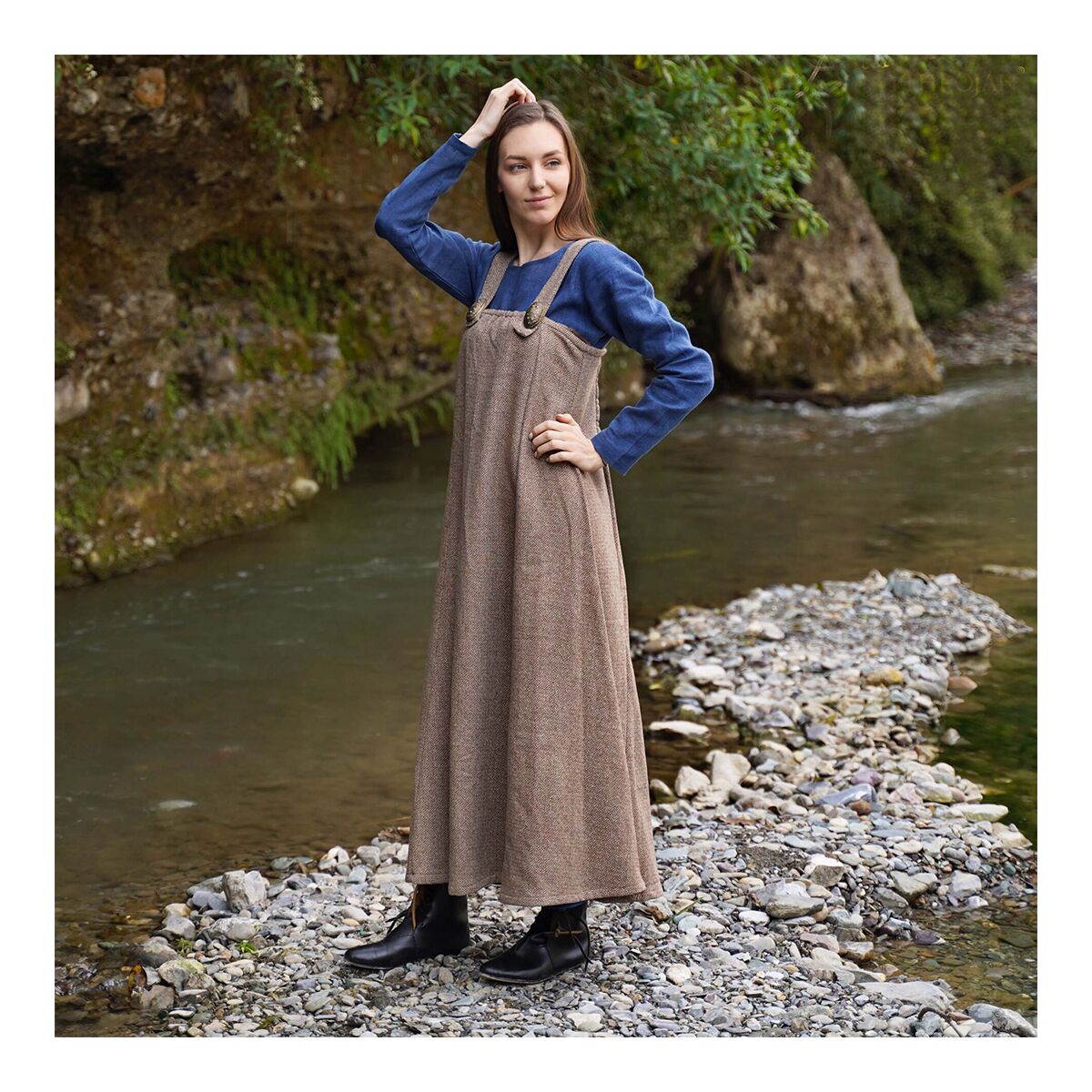 Viking apron dress “Hilda” M