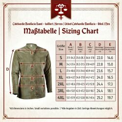 Cotehardie Bonifacio velvet - fitted, men