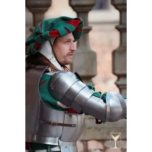 Landsknecht shoulder plates 1.6mm steel