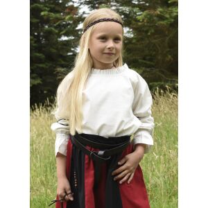 Children’s Medieval Long-Sleeved Blouse ‘Helena’, natural, size 146, second-hand
