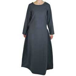 Classic medieval dress or slip, blue ‘Amalie’, XXXL, second-hand