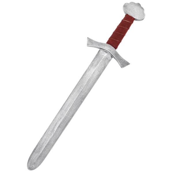 Mini wooden sword – Viking children’s sword with a painted leather hilt