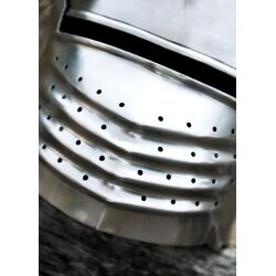 Bellows-style bell, c. 1490, 2 mm steel – suitable for mock combat